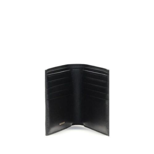 Balenciaga Black Calf Leather Bos Taurus Wallet
