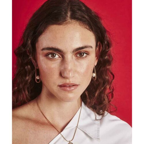 Version 1.0.0 Majorica elegantsed naiste kõrvarõngad pärliga