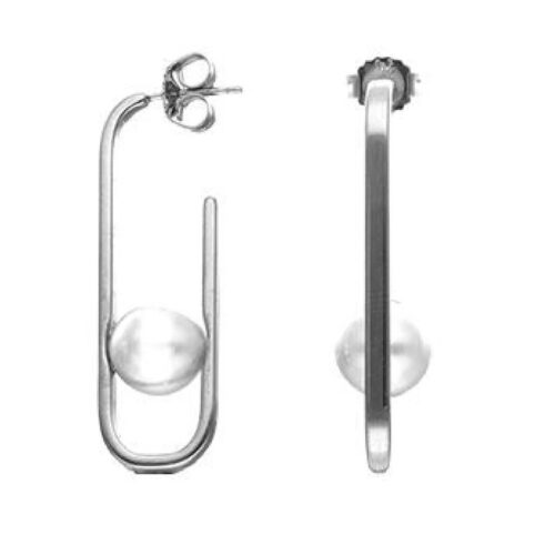 Majorica hõbedased naiste kõrvarõngad 17178