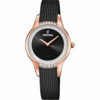 Festina naiste käekell F20496/2, must roostevaba teras