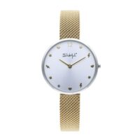 8431242980560_S7281903_P01.jpg Mr. Wonderful naiste käekell WR80101, kuldne-sinine