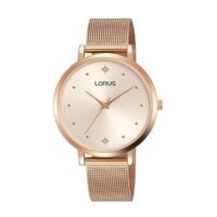 Lorus RG250PX9 naiste roosa käekell roostevabast terasest