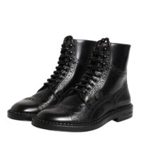 Dolce & Gabbana mustad paeltega poolsaapad