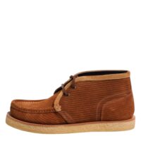 Dolce & Gabbana pruunid seemisnahast nubuk-nahast kõrbe stiilis pahkluu saapad