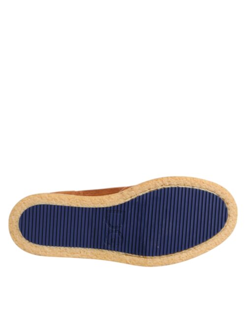 Dolce & Gabbana pruunid seemisnahast nubuk-nahast kõrbe stiilis pahkluu saapad