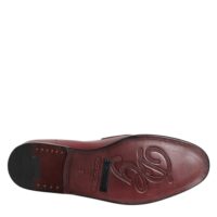 Dolce & Gabbana burgundipunased pidulikud mokassiinkingad
