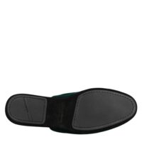 Dolce & Gabbana rohelised sametist ristkaunistustega sussid