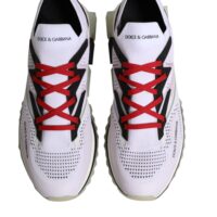 Dolce & Gabbana White Sorrento sportlikud venivad tossud