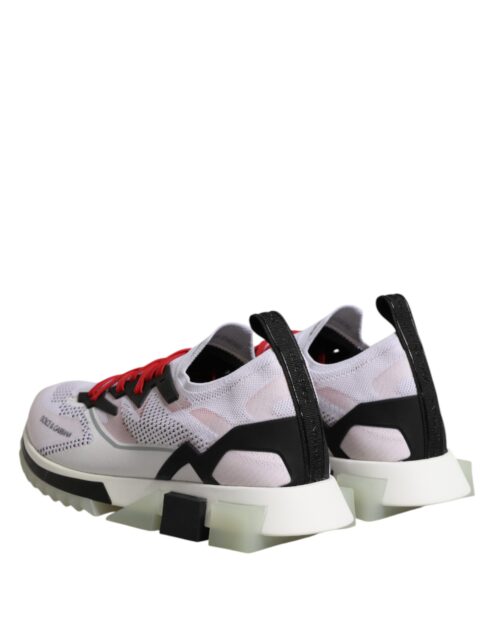 Dolce & Gabbana White Sorrento sportlikud venivad tossud