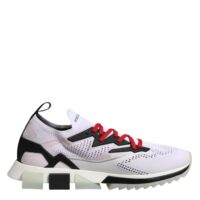 Dolce & Gabbana White Sorrento sportlikud venivad tossud