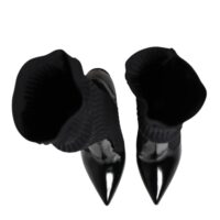 8461161.jpeg Dolce & Gabbana mustad soonikkoes põlvesaapad