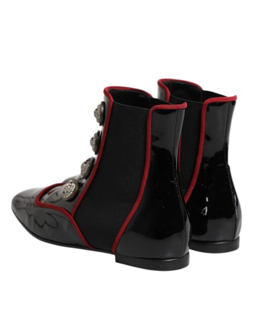 8461173.jpeg Dolce & Gabbana mustad nööbitavad Chelsea-saapad