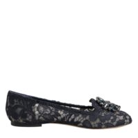 8461702-1.jpeg Dolce & Gabbana Blue Taormina Lace Crystals baleriinad