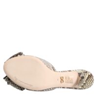 8461765.jpeg Dolce & Gabbana mitmevärvilised Keira lipsuga nahast peep-toe mule-kingad