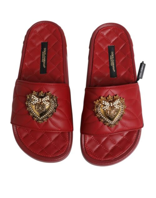 Dolce & Gabbana Red Devotion matelassé plätud