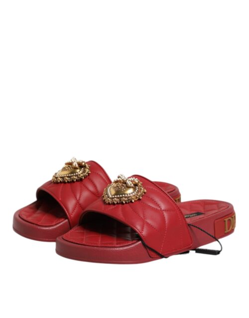 Dolce & Gabbana Red Devotion matelassé plätud
