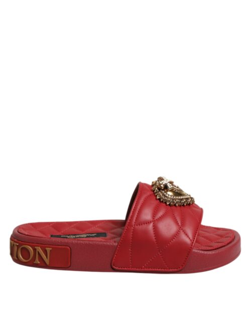 Dolce & Gabbana Red Devotion matelassé plätud