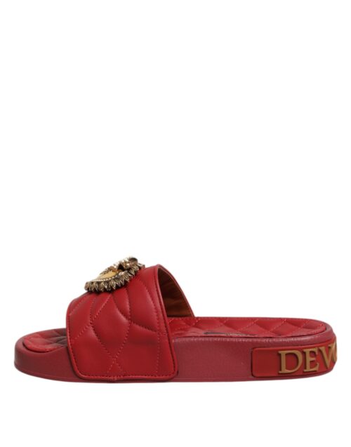 Dolce & Gabbana Red Devotion matelassé plätud