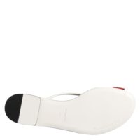 Dolce & Gabbana punased-valged KEIRA sandaalid lilledega