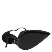 8463577.jpeg Dolce & Gabbana mustad võrkmaterjalist T-rihmaga stiletod