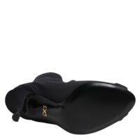 Dolce & Gabbana mustad paeltega stiletokontsaga poolsaapad