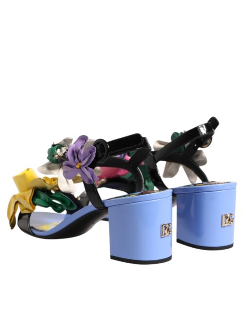 8464825.jpeg Dolce & Gabbana mitmevärvilised lillelised kristallidega KEIRA sandaalid