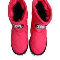 8512736.jpeg Dolce & Gabbana roosad valged viskoosist polsterdatud poolsaapad