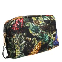 Dolce & Gabbana mitmevärviline viinamarjamustriga clutch-kott logo plaagiga