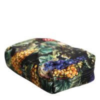 Dolce & Gabbana mitmevärviline viinamarjamustriga clutch-kott logo plaagiga