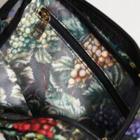 Dolce & Gabbana mitmevärviline viinamarjamustriga clutch-kott logo plaagiga