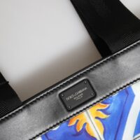 Dolce & Gabbana mitmevärvilise maiolika mustriga kandekott õlarihmaga