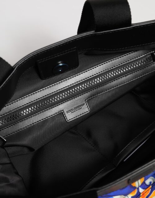 Dolce & Gabbana mitmevärvilise maiolika mustriga kandekott õlarihmaga