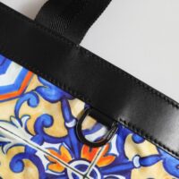 Dolce & Gabbana mitmevärvilise maiolika mustriga kandekott õlarihmaga