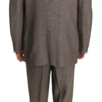 Dolce & Gabbana pruun ühe nööriariga villast ülikond