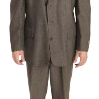 Dolce & Gabbana pruun ühe nööriariga villast ülikond