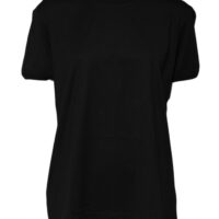 Dolce & Gabbana must puuvillane Goodluck meeskondliku kaelusega T-särk