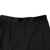 8583886.jpeg Dolce & Gabbana mustad kõrge vöökohaga kitsenevad püksid