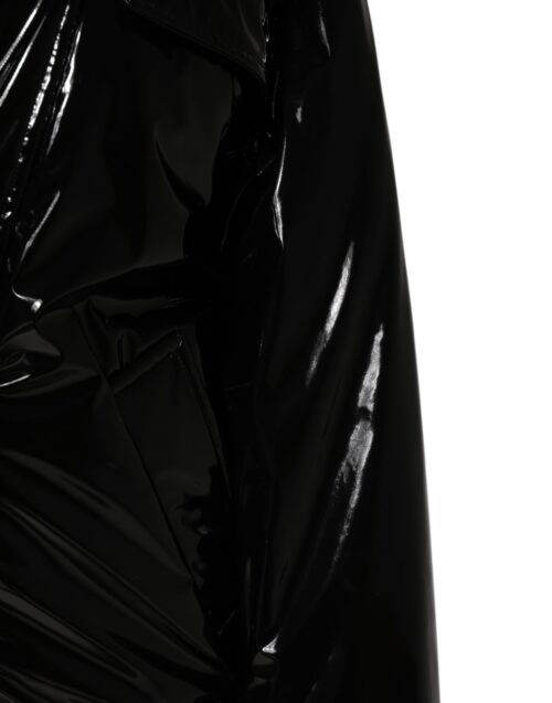 Dolce & Gabbana must tepitud puffermantel polüestrist