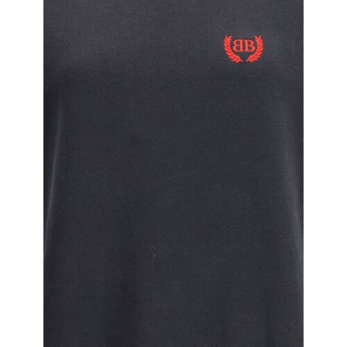 Balenciaga must puuvillane vabaajarõivas kleit