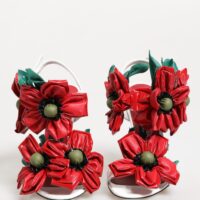 8622309.jpeg Dolce & Gabbana valged punaste lillekaunistustega sandaalid