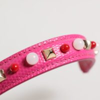 Dolce & Gabbana roosa kaunistustega nahkne koti sang naistele