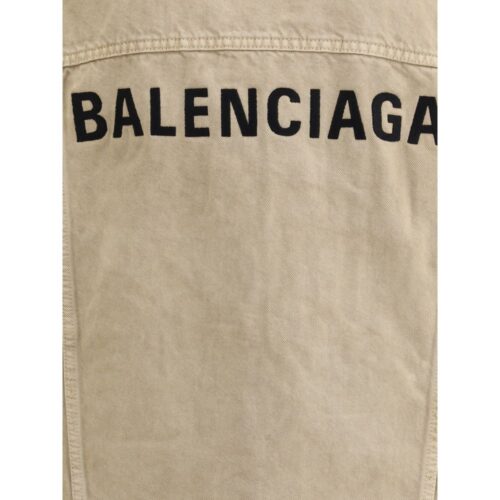 8639276-1.jpeg Balenciaga beež puuvillasest teksariidest jope
