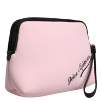 8644328.jpeg Dolce & Gabbana roosa DG logoprindiga clutch
