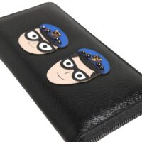 8651159.jpeg Dolce & Gabbana must nahast meeste rahakott #DGFAMILY, lukuga, continental