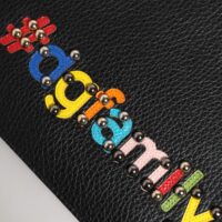 Dolce & Gabbana must meeste #DGFAMILY kaunistustega sidurkotike