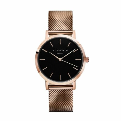 Rosefield MBR-M45 naiste käekell, must metallrihm