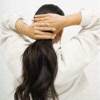 Elegantne kuldne naiste sõrmus 24KAE, suurus 16