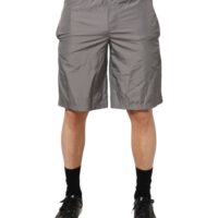 Dolce & Gabbana heledad hallid nailonist ujumispüksid elastse vöökohaga