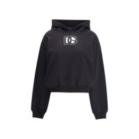 Dolce & Gabbana Black Cotton Sweatshirt