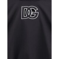 Dolce & Gabbana Black Cotton Sweatshirt